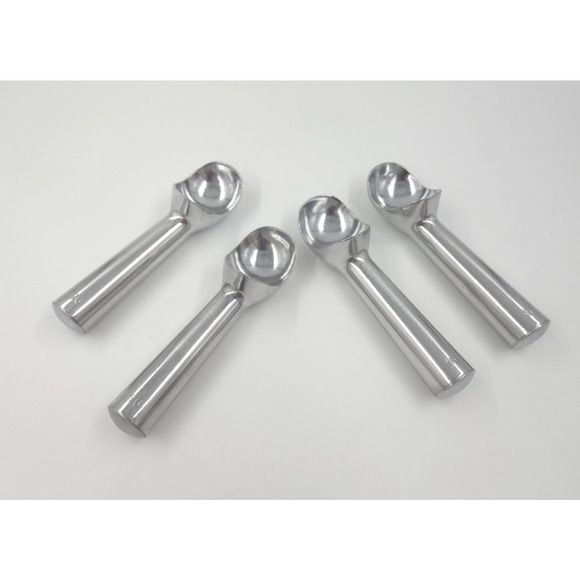 Unbranded Other - 4 VINTAGE Ice Cream SCOOP Scooper No. 16 Aluminum DINER SUNDAE